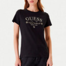 Camiseta con Logotipo Corte Regular  GUESS