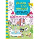 Busca Amigos Castillo Pega y Colorea N1