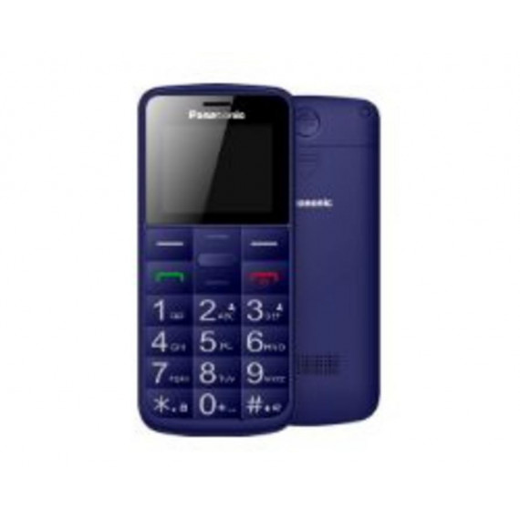 Teléfono Móvil PANASONIC para Personas Mayores Azul (KX-TU110EXC)