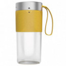 MOULINEX LM1C0410 Batidora Portátil Recargable con Vaso 300 Ml Amarilla