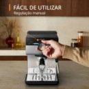 KRUPS XP384E10 Cafetera Espresso Semi Automática 15 Bar con Espumador