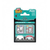 FUNKO Bitty Pop 2 Pack Jack And Sally Pesadilla Antes de Navidad