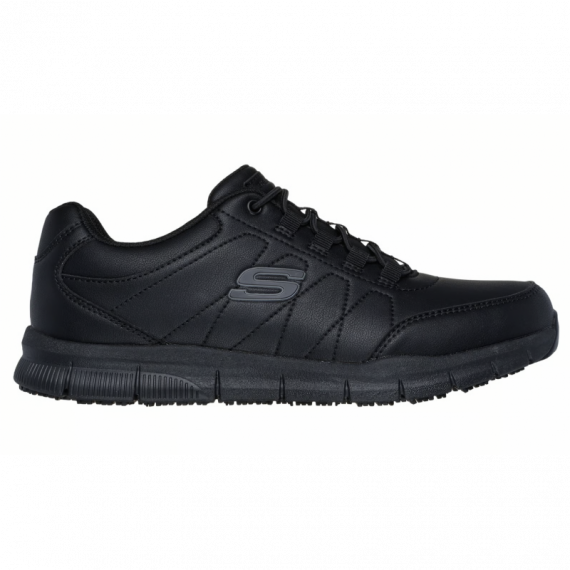 Nampa- Osil Black Synthetic SKECHERS