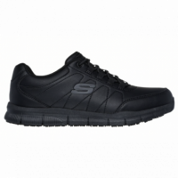Nampa- Osil Black Synthetic SKECHERS