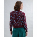 Jerséis y Sudaderas Jersey BRAVA FABRICS Jacquard Peanuts Chocolate