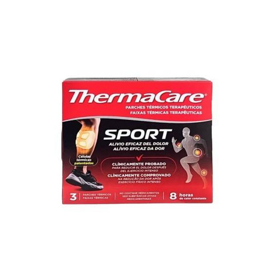 Thermacare Parche Termico Terapeuticos Sport 3UN  ANGELINI PHARMA ESPAÑA