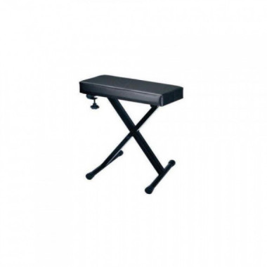 Banqueta Teclado Regulable Rectangular Negro  ENRIQUE KELLER