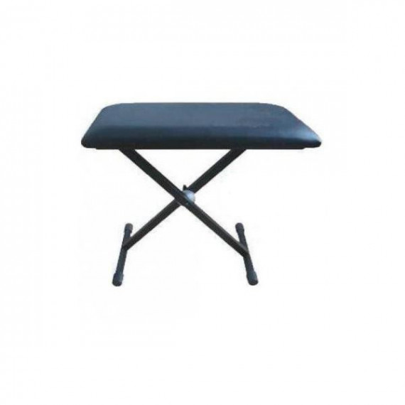 Banqueta Teclado Regulable Rectangular Negro  ENRIQUE KELLER