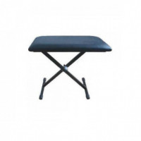 Banqueta Teclado Regulable Rectangular Negro  ENRIQUE KELLER