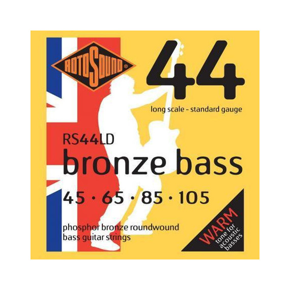 Juego Cuerdas ROTOSOUND bajo Acustico BRONCE45-105