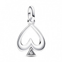 Charm Medallón PANDORA Me As de Picas 793078C01