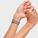 Reloj Analógico con Brazalete de Acero y Acero Rosado D-bear Party  TOUS