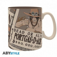 Taza Portgas D. Ace Wanted One Piece  ABY STILE