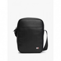 Th Flag Mini Reporter Black  TOMMY HILFIGER