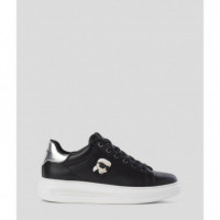 Kapri Karl Nft lo Lace Black Lthr  KARL LAGERFELD