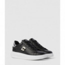 Kapri Karl Nft lo Lace Black Lthr  KARL LAGERFELD