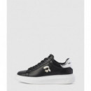 Kapri Karl Nft lo Lace Black Lthr  KARL LAGERFELD