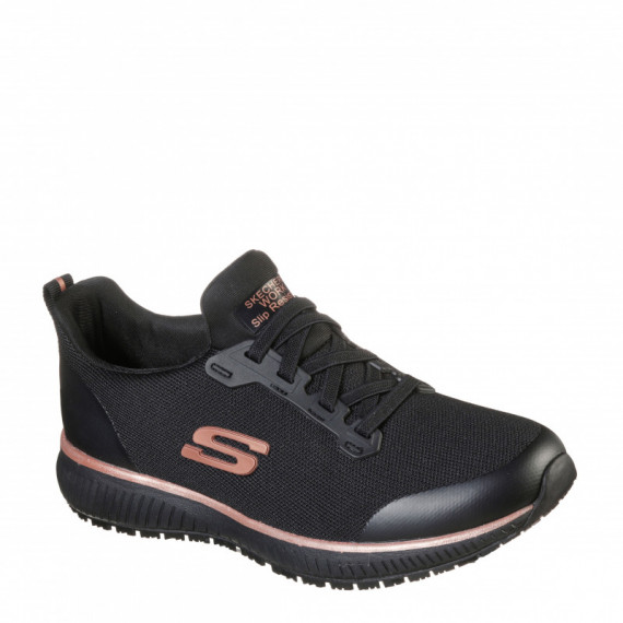 SKECHERS Zapatillas Squad Sr Negras 77222EC-BKRG