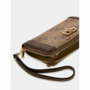 GUESS Billetero Karnilla Marrón SWOS99 01146-LGW