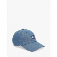 Tjm Heritage Over Dyed Denim Cap Washed  TOMMY HILFIGER