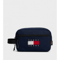 Tjm Archive Washbag Dark Night Navy  TOMMY HILFIGER