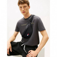 Tjm Daily Tech Bumbag Black  TOMMY HILFIGER