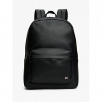 Th Flag Backpack Black  TOMMY HILFIGER