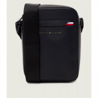 Th Corp Mini Reporter Black  TOMMY HILFIGER