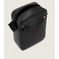 Th Corp Mini Reporter Black  TOMMY HILFIGER