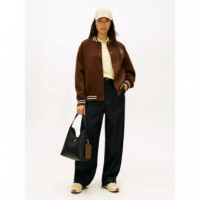 Th Icon Shoulder Bag Black  TOMMY HILFIGER