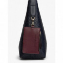 Th Icon Shoulder Bag Mono Space Blue  TOMMY HILFIGER