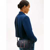 Th Timeless Camera Bag Space Blue  TOMMY HILFIGER