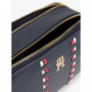 Th Timeless Camera Bag Space Blue  TOMMY HILFIGER