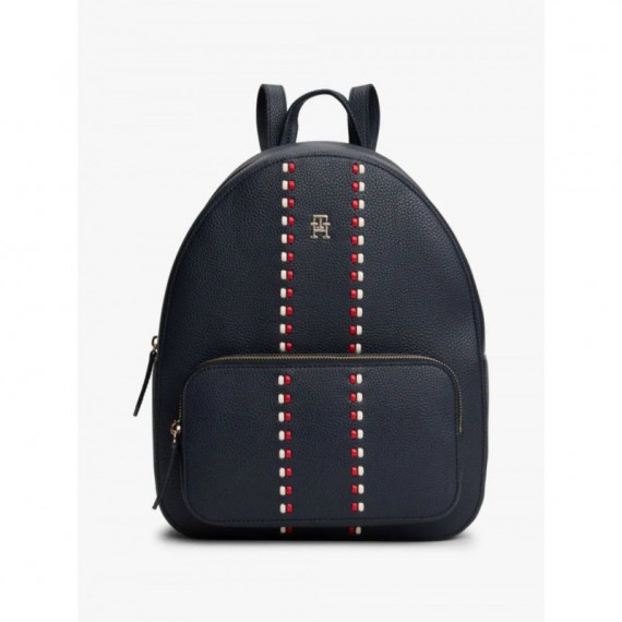 Th Timeless Backpack Space Blue  TOMMY HILFIGER