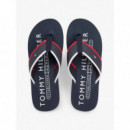 Hilfiger Tumble Beach Sandal Desert Sky  TOMMY HILFIGER