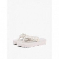 Th Wedge Cornrow Beach Sandal Classic St  TOMMY HILFIGER