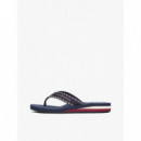 Hilfiger Webbing Beach Sandal Space Blue  TOMMY HILFIGER