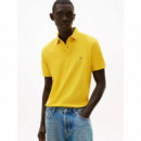 Core 1985 Regular Polo Morningside Yellow  TOMMY HILFIGER