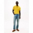 Core 1985 Regular Polo Morningside Yellow  TOMMY HILFIGER