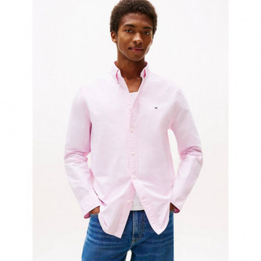 Solid Heritage Oxford Rf Shirt Rose Peta  TOMMY HILFIGER
