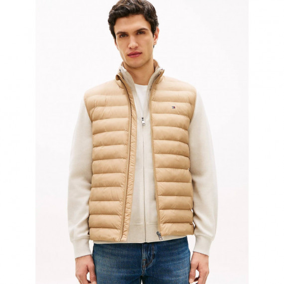 Packable Recycled Vest Coastal Taupe  TOMMY HILFIGER