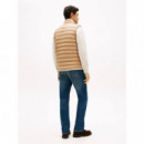 Packable Recycled Vest Coastal Taupe  TOMMY HILFIGER