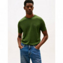 Ess Seasonal Reg Fit Solid Tee Mountain  TOMMY HILFIGER