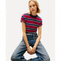 Tjw Reg S Flag Jersey Ss Tee Ext Lavish  TOMMY JEANS