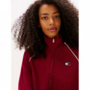Tjw Badge Track Jacket Ext Lavish Cerise  TOMMY JEANS