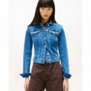 Vivianne Skn Jacket CI8132 Ext Denim Med  TOMMY JEANS