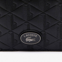 M Billfold Coin Noir  LACOSTE