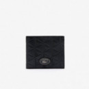 M Billfold Coin Noir  LACOSTE