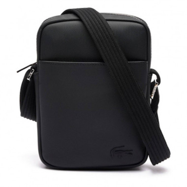 Slim Vertical Camera Bag Noir  LACOSTE