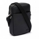 Slim Vertical Camera Bag Noir  LACOSTE